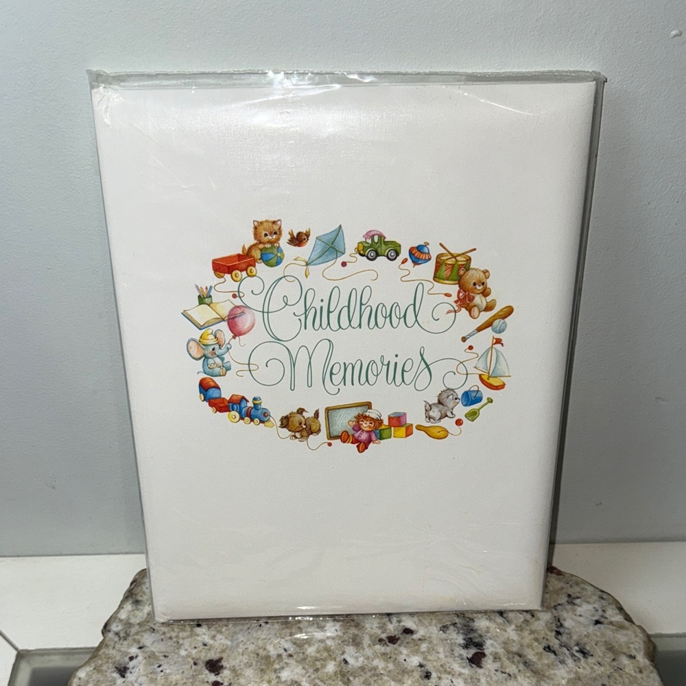 Hallmark Childhood Memories 1976 Keepsake Album for Adopted Children 48 Pages